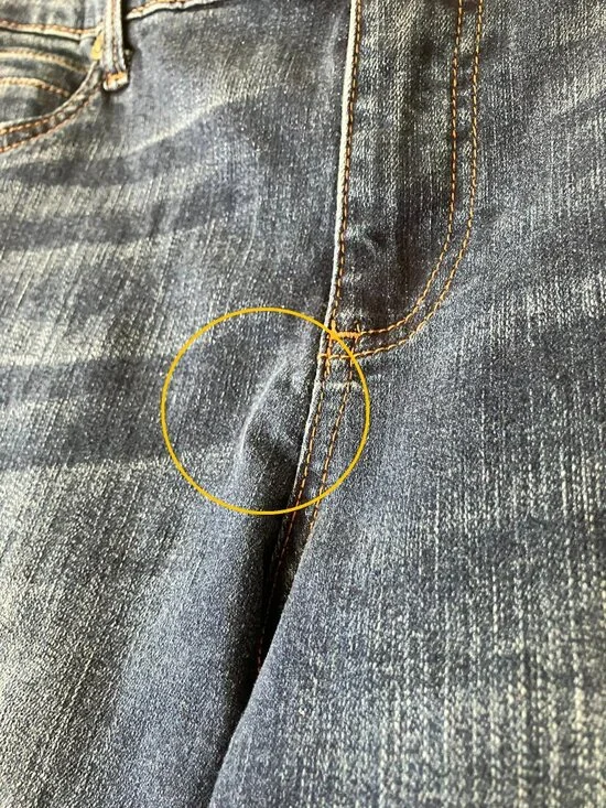 KUT from the Kloth "Katy" Boyfriend Jeans | Women's Size 12 | Medium Blue Wash - Picture 11 of 11